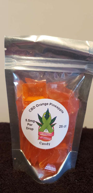 Orange Pineapple Hard Candy