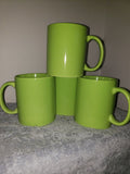 Basic Solid Colored Mugs